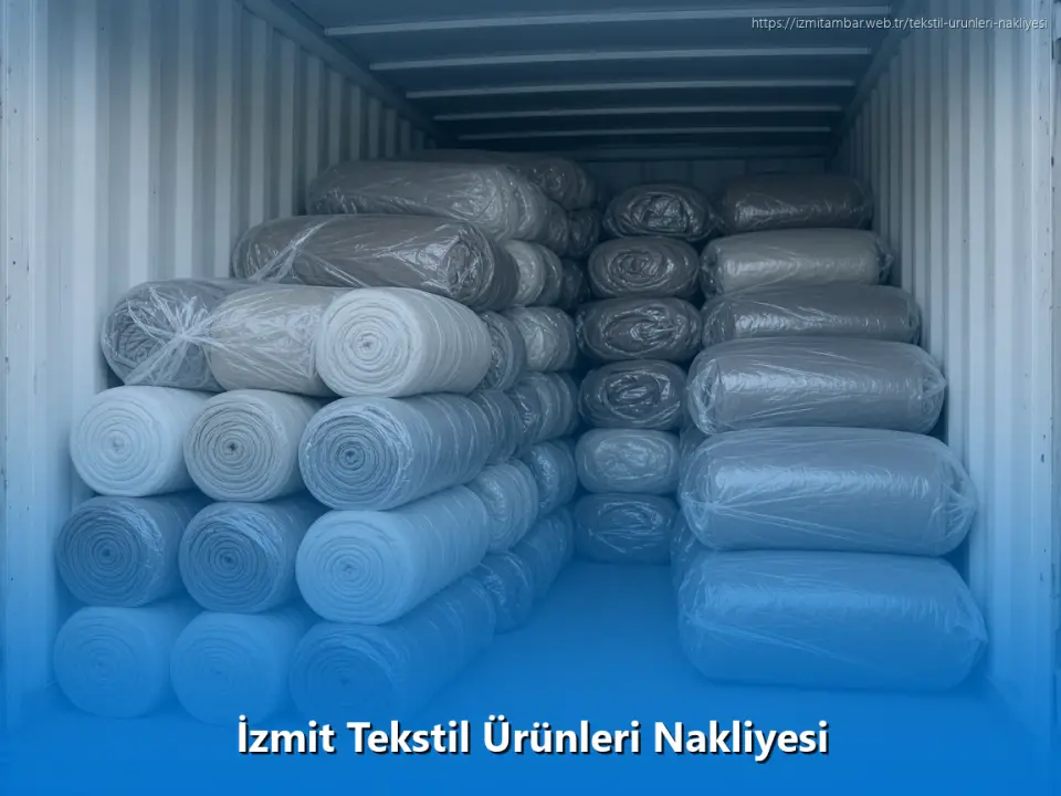 İzmit Tekstil Ürünleri Nakliyesi